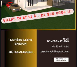  Villa � vendre 4 pi�ces 110 m�