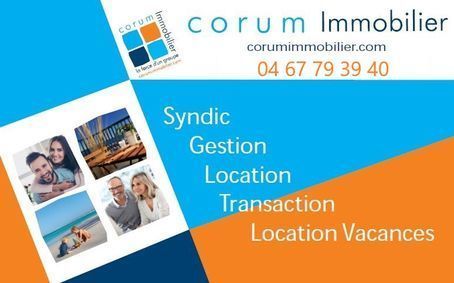 Agence CORUM IMMOBILIER Montpellier