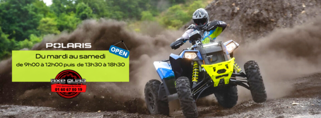 AXE QUAD, concessionnaire 77