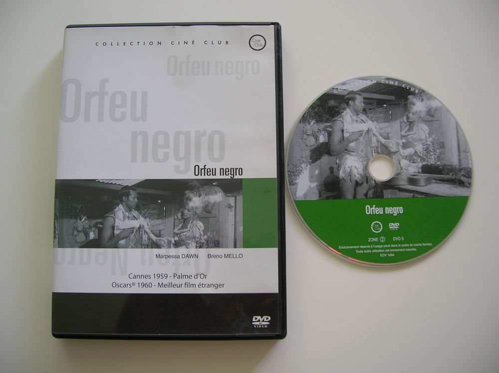 DVD ORPHEU NEGRO DVD et blu-ray