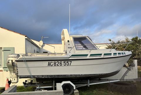 Bateaux &agrave; moteur P&ecirc;che-promenade 1992 occasion Beauvoir-sur-Mer 85230