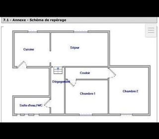  Appartement � vendre 3 pi�ces 65 m�