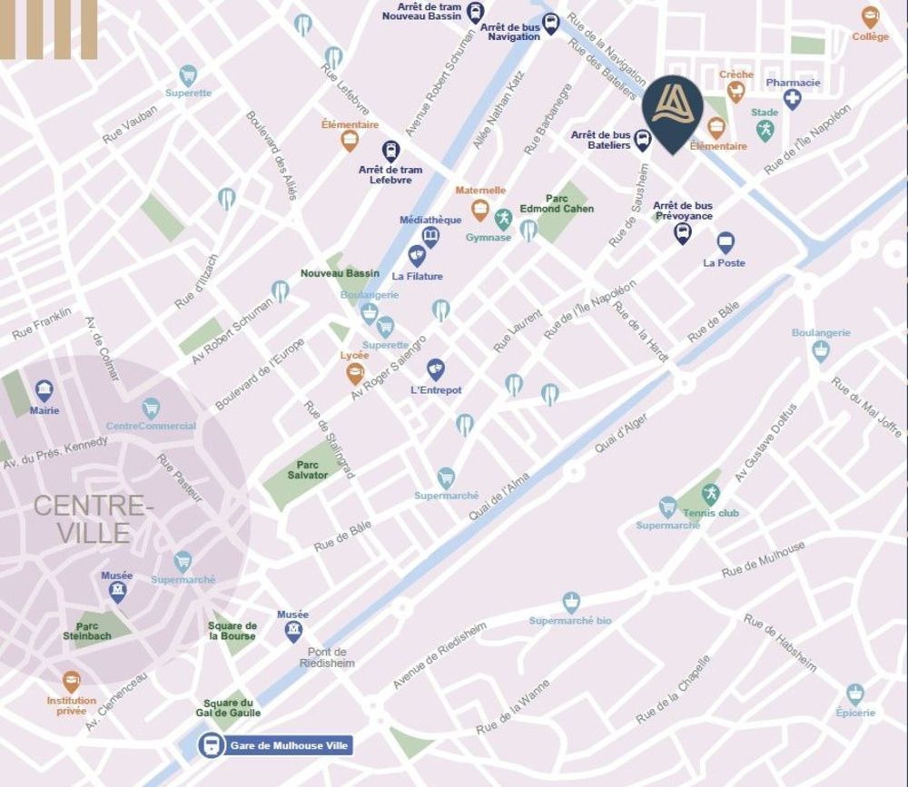 Appartements neufs   Mulhouse (68100)