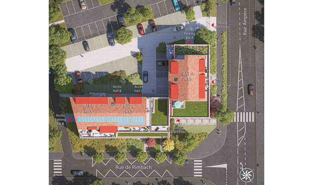 Appartements neufs   Strasbourg (67100)