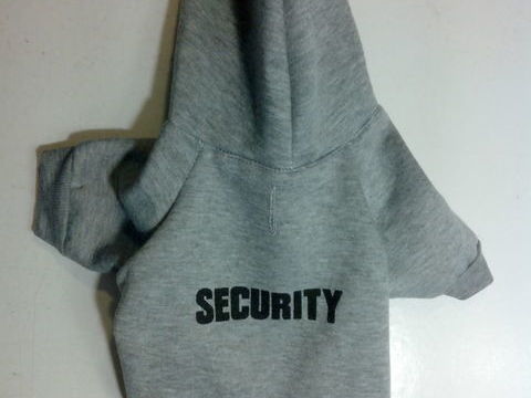 Sweat shirt SECURITY - petit chien taille S 5 38260 Commelle
