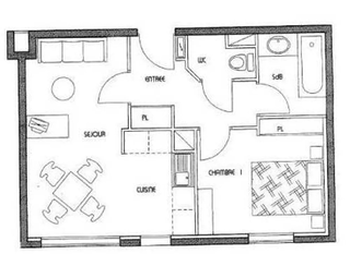  Appartement � vendre 2 pi�ces 37 m�