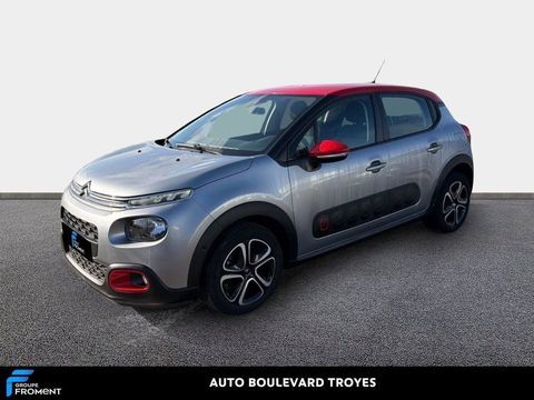 Citro&euml;n C3 PureTech 110 S&S BVM6 Shine 2019 occasion Barberey-Saint-Sulpice 10600