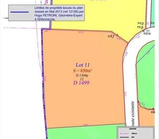  Terrain � vendre 850 m�