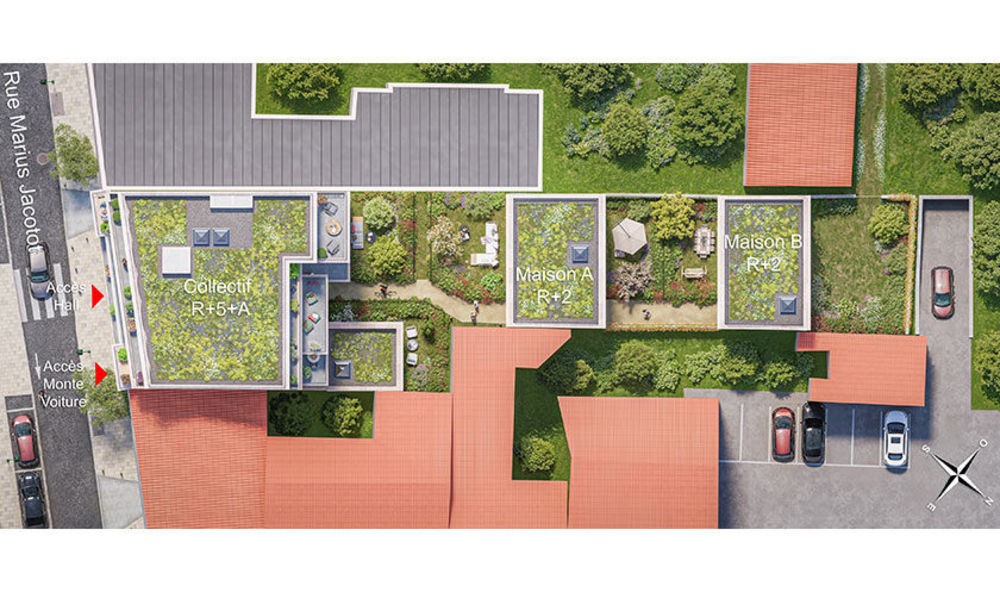 Appartements neufs et Maisons neuves   Puteaux (92800)