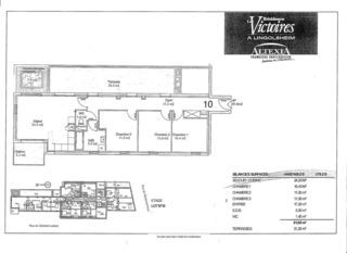  Appartement � vendre 4 pi�ces 82 m�