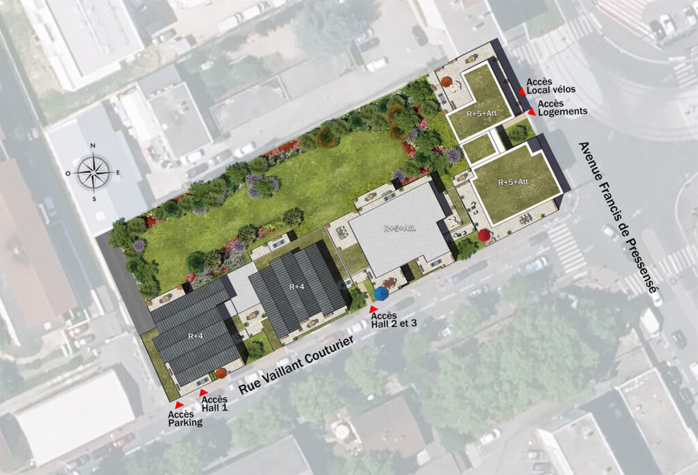 Appartements neufs   V�nissieux (69200)