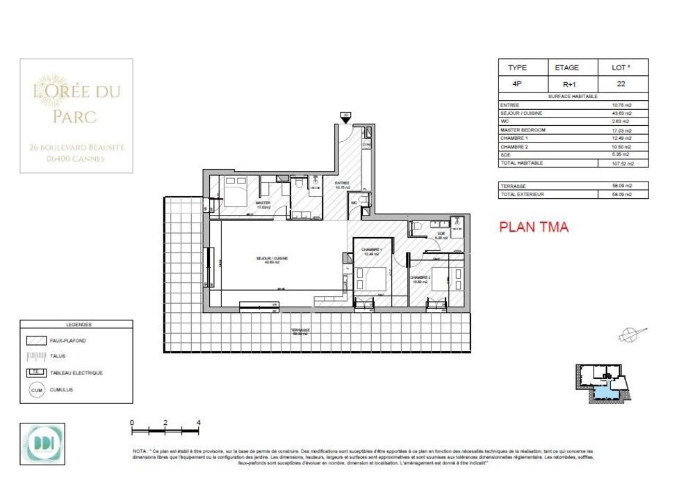 Appartements neufs   Cannes (06400)