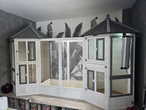 voli&egrave;re en bois 475 55800 Sommeilles