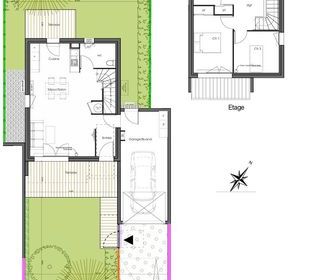  Maison � vendre 4 pi�ces 84 m�