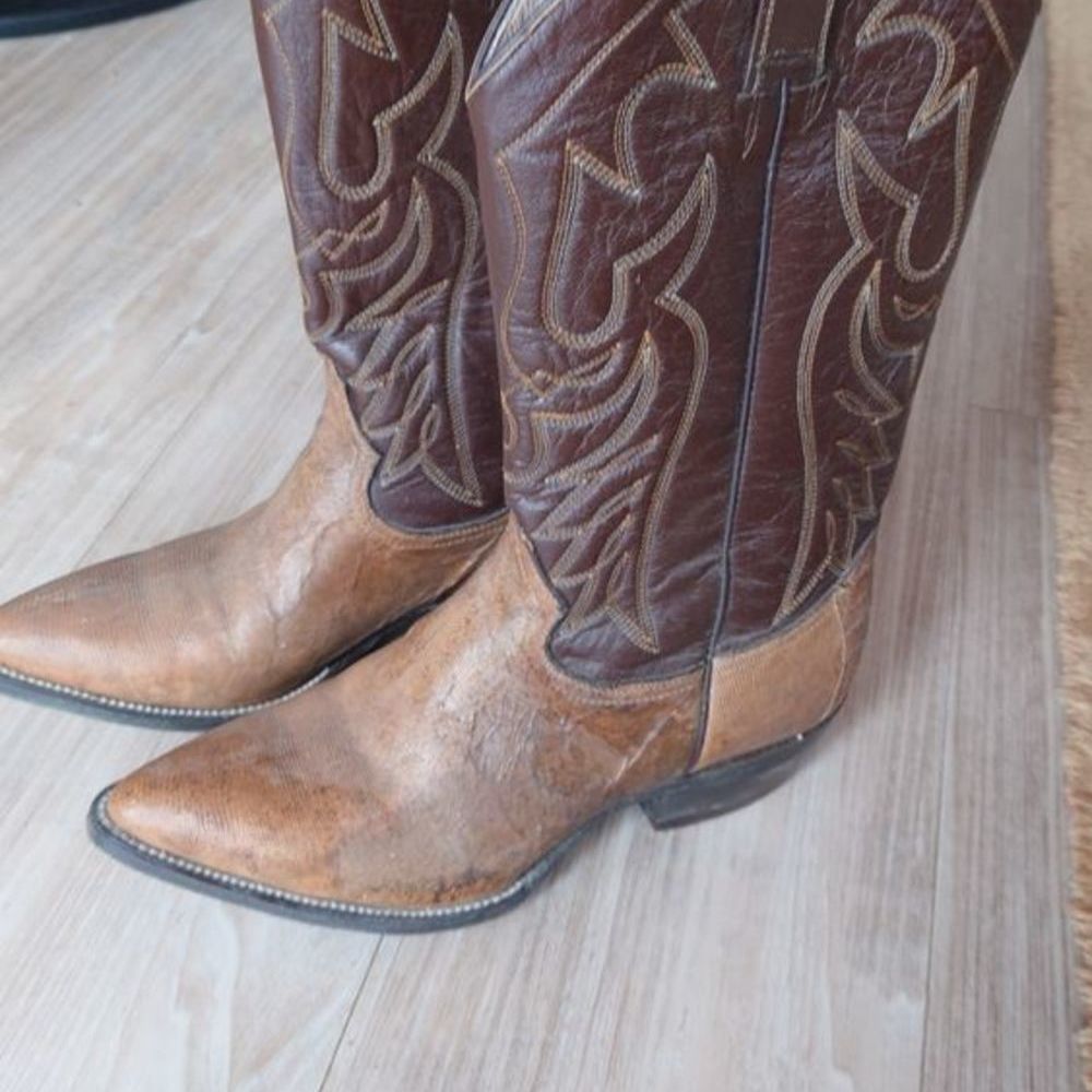 Bottes Country cuir Chaussures