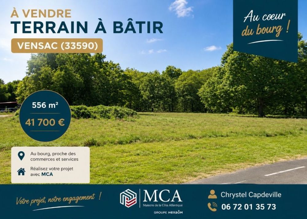 Terrains à batir   Vensac (33590)