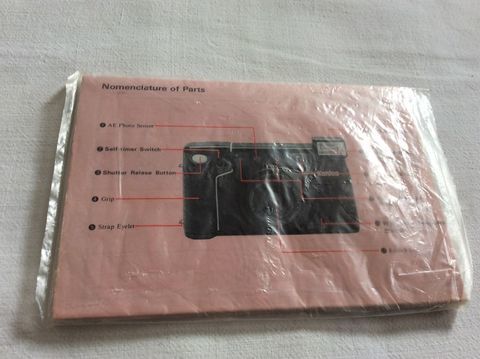 Notice appareil photo ancien Konica MR 70 1985 7 Gif-sur-Yvette (91)