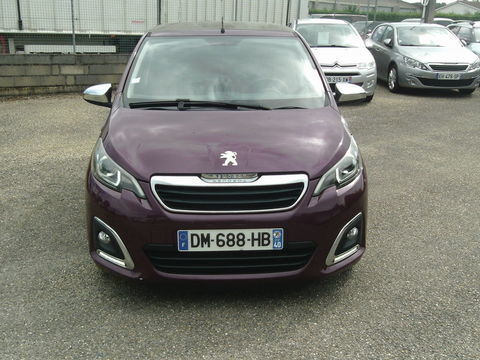 Peugeot 108 1.2 PureTech 82ch BVM5 Allure TOP! 2014 occasion Saint-Nauphary 82370