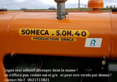 SOMECA Tracteur agricole 1950 occasion Tournan-en-Brie 77220