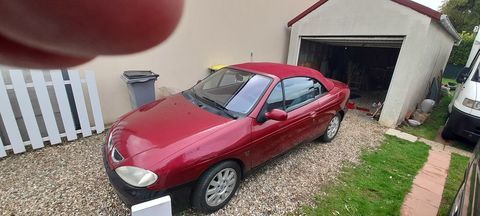 Renault M&eacute;gane Cabriolet 1.6i 16V Dynamique 2000 occasion Dieppe 76200