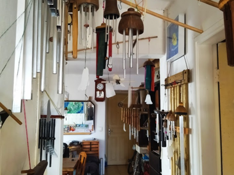  LOT de carillons a vent et instruments musique originaux 250 Saint-André (97)