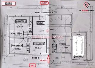  Maison � vendre 4 pi�ces 106 m�