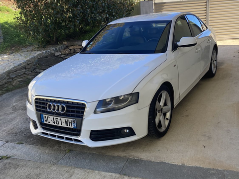 Audi A4 2.0 TDI 143 DPF S line Multitronic A 2009 occasion Santa-Maria-di-Lota 20200