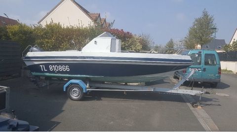 Bateaux &agrave; moteur P&ecirc;che-promenade 1991 occasion Gouvix 14680