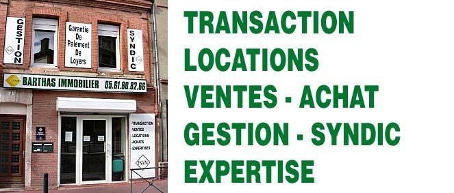 BARTHAS IMMOBILIER, promoteur immobilier 31