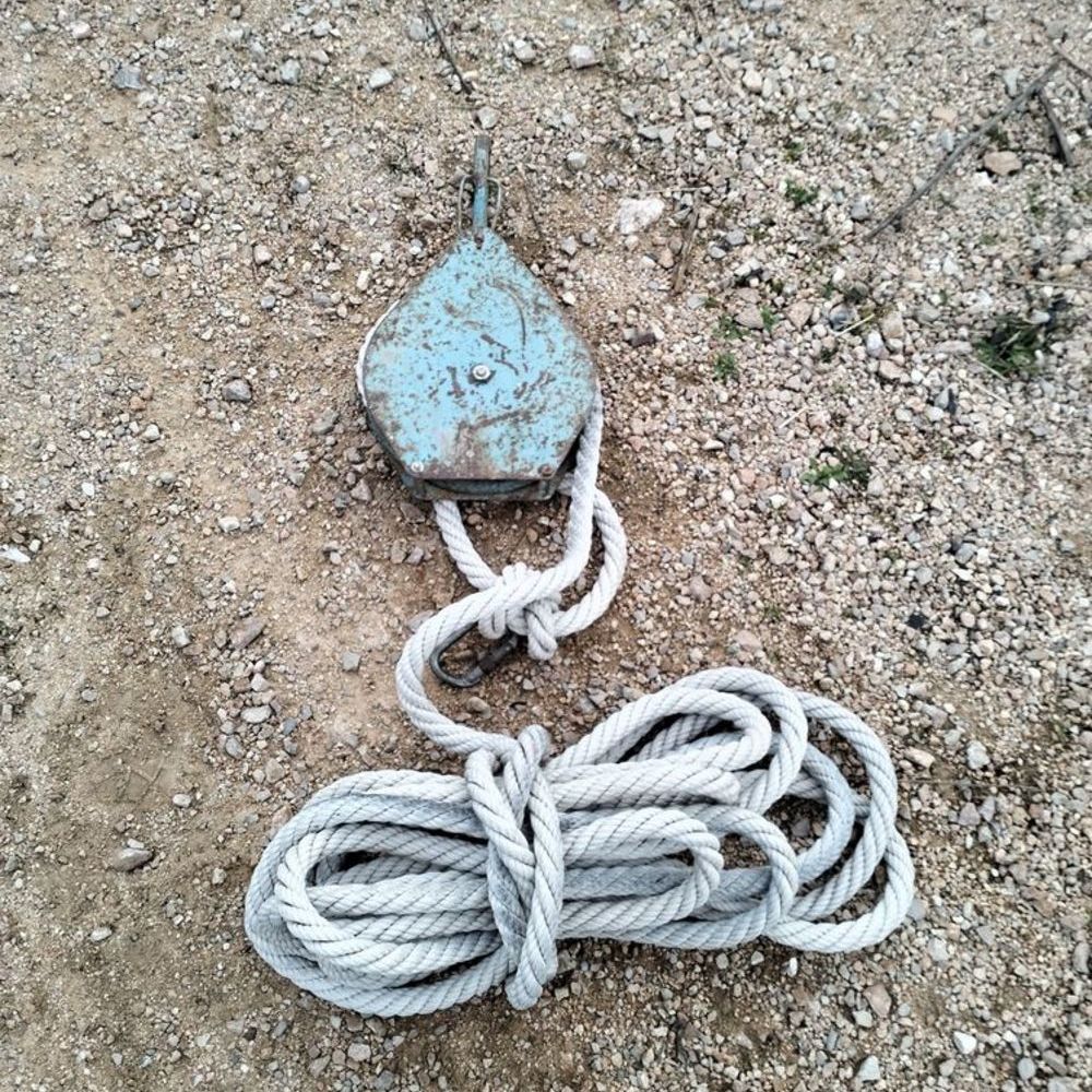 poulie stop corde echafaudage macon Bricolage