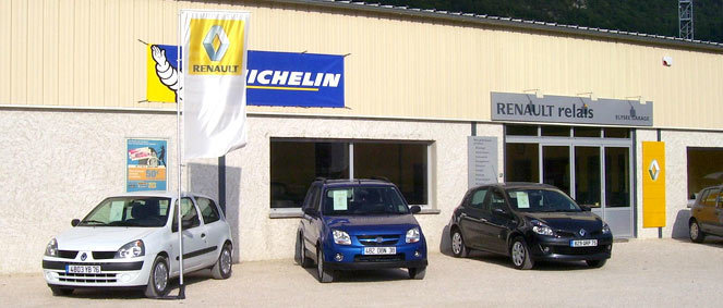 Elys&eacute;e GARAGE, concessionnaire 38