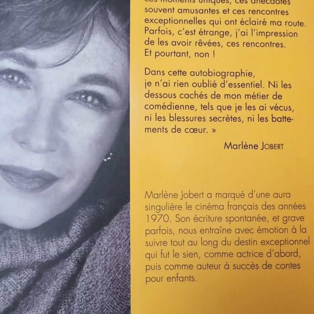 Marl&egrave;ne JOBERT Livres et BD