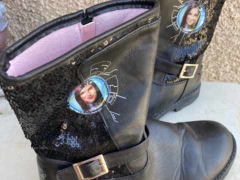 Vends bottines fillette- FRANKy- tr�s peu mises -P 34- color 12 Pins-Justaret (31)