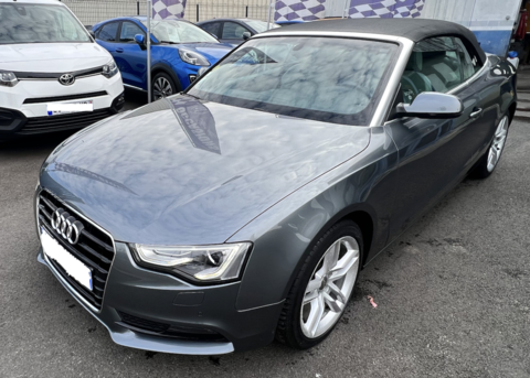 Audi A5 Cabriolet 2.0 TDI 177 Ambition Luxe Multitronic 8 A 2014 occasion Vaulx-en-Velin 69120