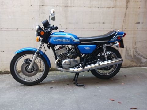 Moto KAWASAKI 1972 occasion Paris 75012