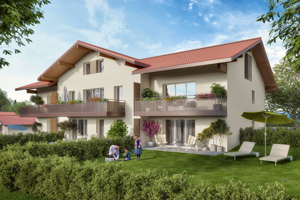 Appartements neufs et Maisons neuves   Bons-en-Chablais (74890)