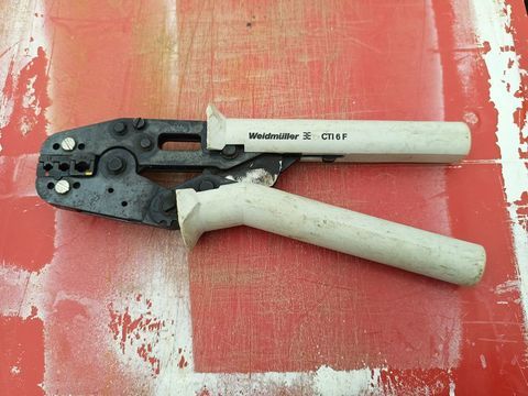 Pince Weidmuller CTI 6 F sertir cosses pro 110 Saint-Jean-de-Fos (34)