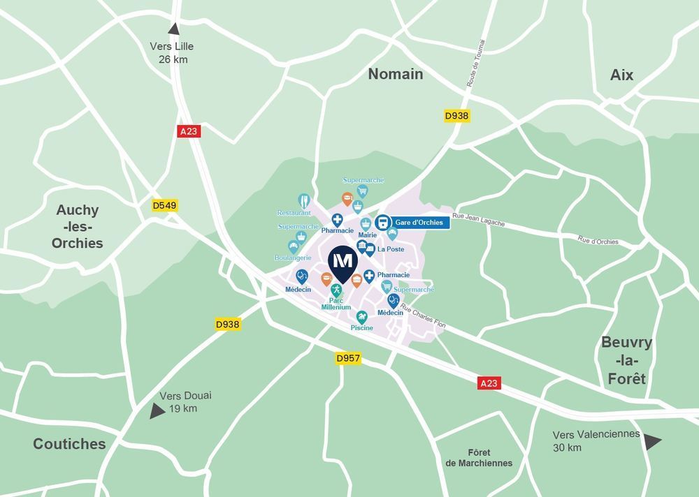 Appartements neufs   Orchies (59310)