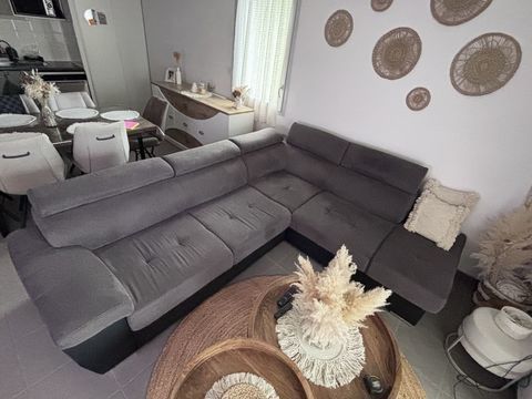 Canapé d'angle gris 300 Balma (31)
