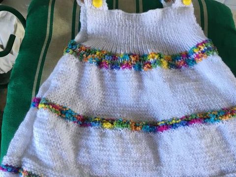 Jolie robe  chasuble 6a 8mois neuves pi�ces uniques 12 Saint-Julien-les-Rosiers (30)