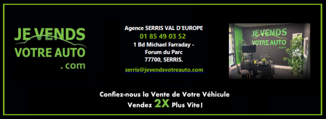 JE VENDS VOTRE AUTO / SERRIS, concessionnaire 77