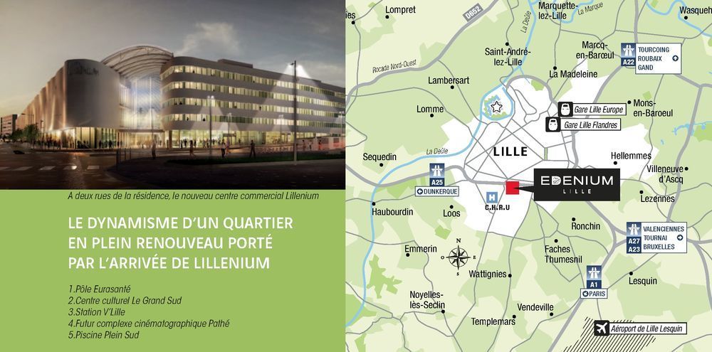 Appartements neufs   Lille (59000)