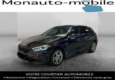 BMW S&eacute;rie 1 120d 190 ch BVA8 M Sport Pack M Sport Shadow (10 CV) 2022 occasion Lyon 69006