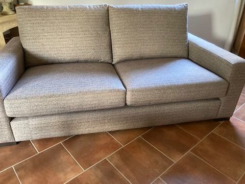 Canap� tissu grand deux places 500 Rognes (13)
