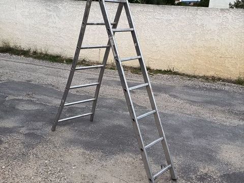 Echelle centaure transformable 2 plans 2x7 echelons 150 Saint-Jean-de-Fos (34)