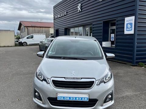 Peugeot 108 VTi 72ch S&S BVM5 Style 2019 occasion Saint-Georges-d'Esp&eacute;ranche 38790