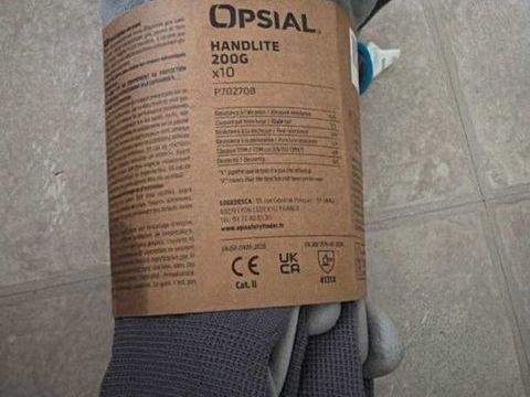 gants opsial X10 10 38610 Gi�res