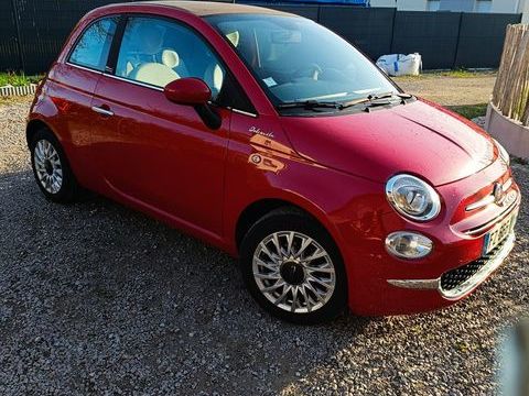 Fiat 500 C 500C 1.0 70 ch Hybride BSG S/S Dolcevita 2021 occasion Saint-Brevin-les-Pins 44250