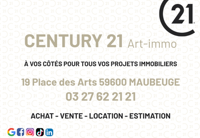Agence AGENCE CENTURY 21 ART-IMMO Maubeuge