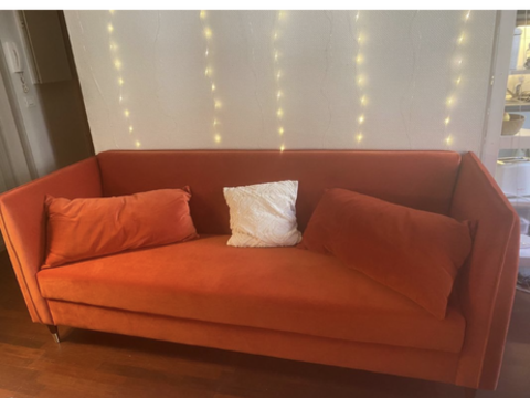 Canap clic clac velour maison du monde - ngociable 200 Lille (59)